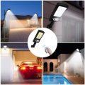 Outdoor Motion Sensor Solar Security Wall Light